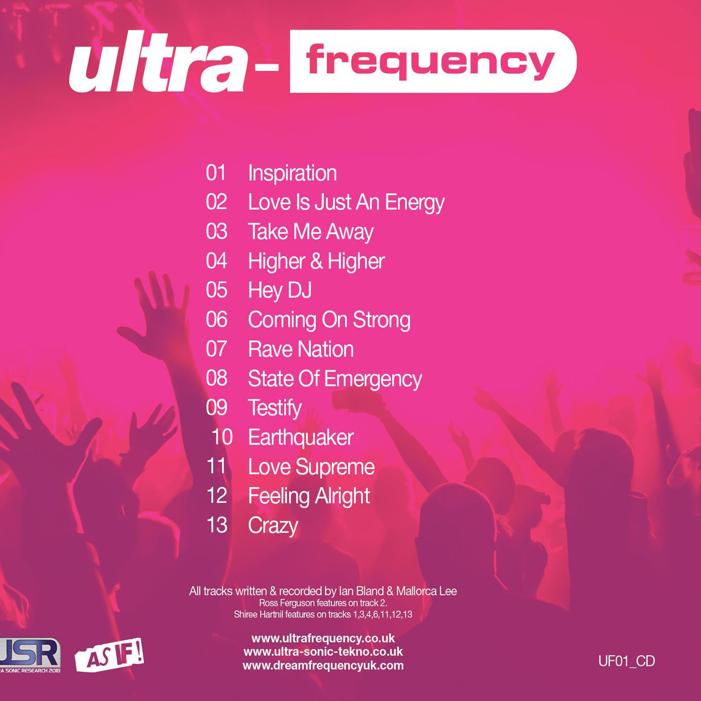 Limited Edition Ultra-Frequency CD